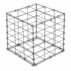 Značkový Gabionový koš 200x100x100 cm (oko 10x5)