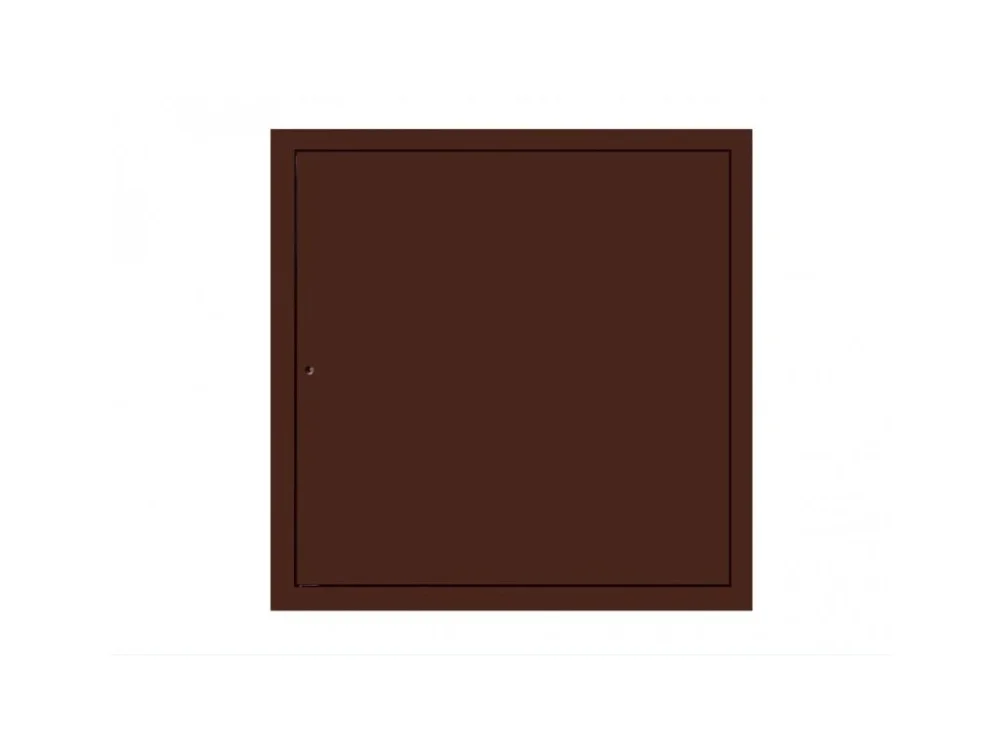 Akce Revizní dvířka elektroměru 30x30 cm HNĚDÁ FE (na čtyřhran)