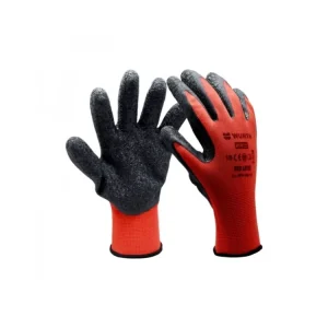 Značkový OCHRANNÉ RUKAVICE ČERVENÉ, LATEXOVÝ ÚCHOP, WÜRTH 7