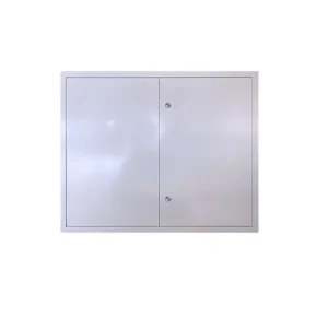 Značkový Revizní dvířka 120x60 cm BÍLÁ ZN (na čtyřhran) dvoukřídlá
