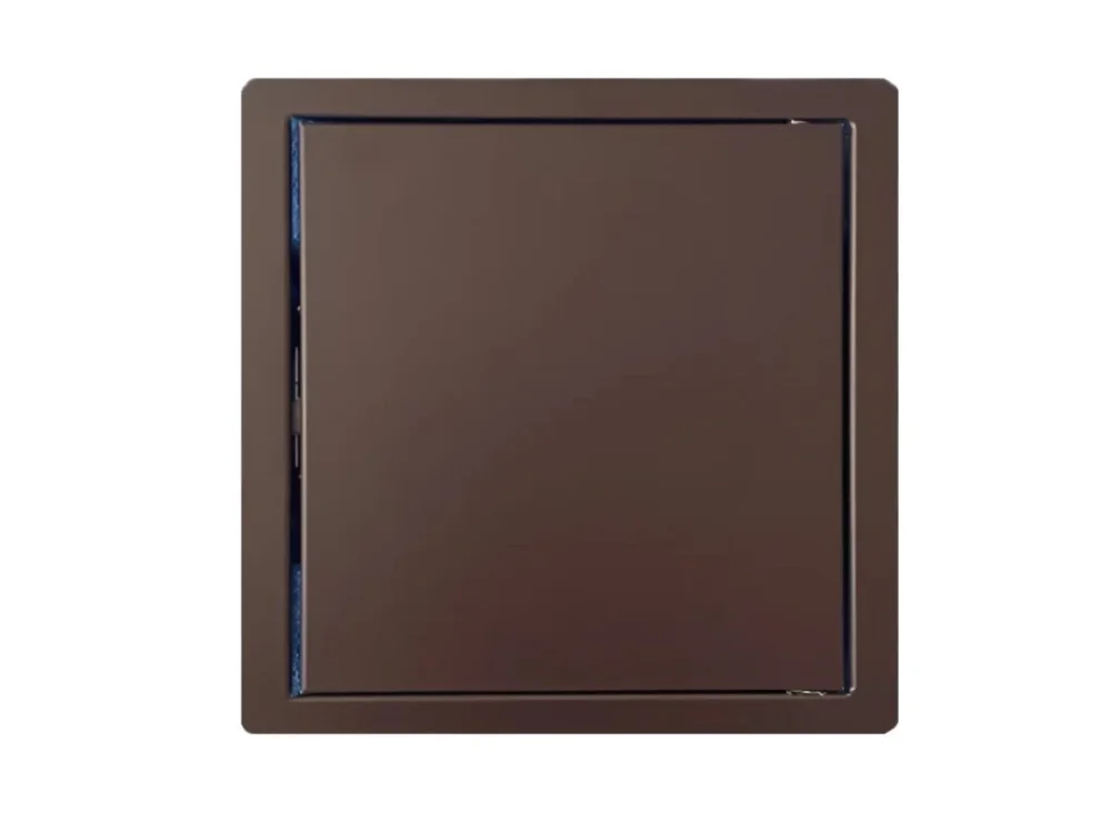 Revizní dvířka 20x35 cm HNĚDÁ ZN (na tlačný magnet)-KULATÉ ROHY Horká Nabídka