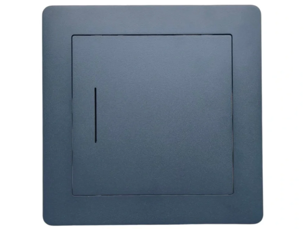 Přímo Od Výrobce Revizní dvířka hliníková Exkluziv Antracit 300x300 mm (otevírání na kartu)