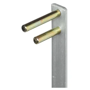 Značkový zámek Symo centrální zamykací tyč 16x3x1500 mm hliník lesk