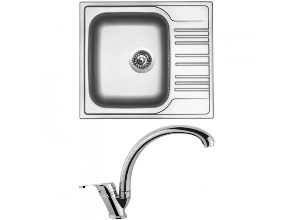 Set Sinks STAR 580 V matný+ baterie Rychlé Dodání