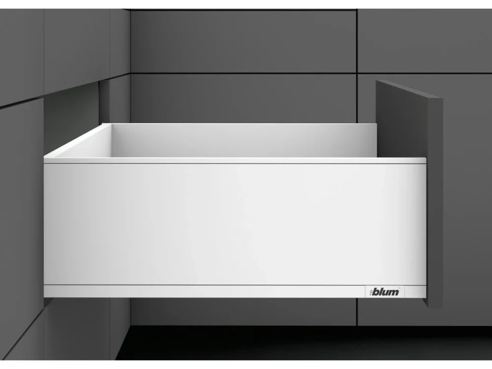 Ihned K Objednání BLUM Legrabox pure bílý - sada C 350 / 40 kg bez čelního kování