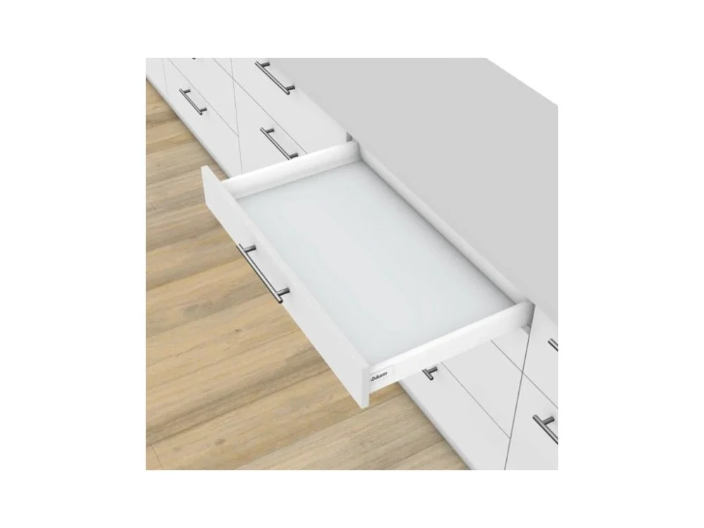 Akce BLUM ANTARO sada 650 mm "M" 65 kg bílá- bez čelního kování
