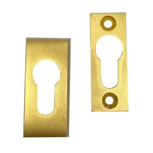 Značkový bezpečnostní rozeta pro stavební vložku, F4, elox bronz, ks