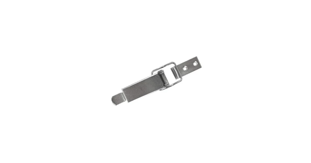 Nízká Cena bednový uzávěr pákový 102x23x11 bílý zinek, 80mm při otevření