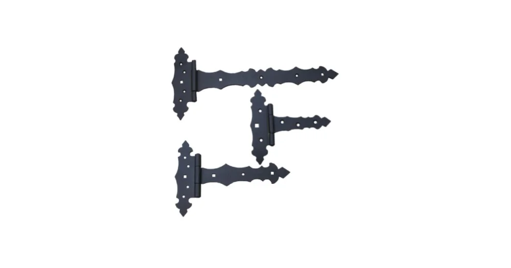 pant, závěs pásový na dřevěné brány, vrata ZOB, černý Must-Have