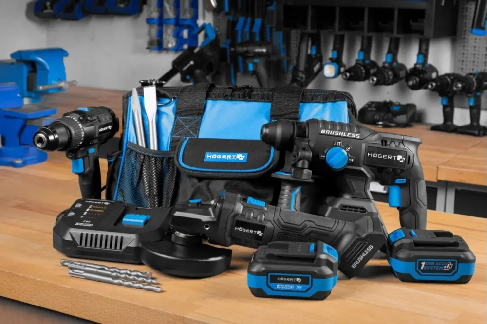 18V BLCONSTRUCTION Sada bezkartáčového elektrického nářadí Oblíbený