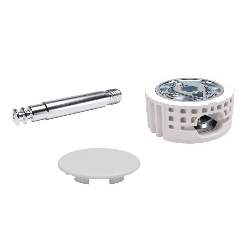 Sada spojovacího kování na postel SPIRAL LOCK / Bílá Bezpečná Platba