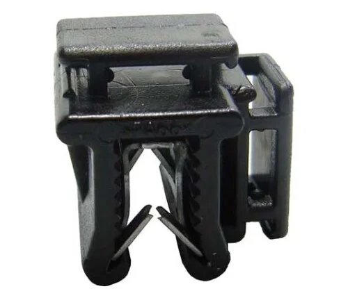 EdgeClip příchytka UV na hranu plechu 0,7-3,0mm, univerzální všesměrový otvor pro uchycení svazku Levný