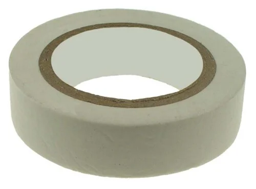 Elektroizolační páska samolepící PVC, rozměr 0,13x15mm/10m, použití +10°C až +85°C, bílá Víkendová Akce