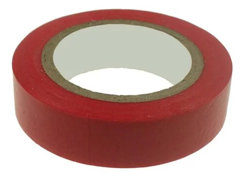 Cenový Hit Elektroizolační páska samolepící PVC profesionální 0,19x15mm/20m, použití -10°C až +85°C, rudá