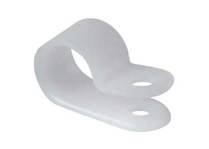 Akce Kabelová objímka přírodní plastová Polyamid 66, průměr kabelu 11,1mm / otvor pro šroub 4,4mm