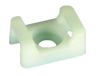 Aktuální Kabelové sedlo přírodní pro pásky šíře max. 3,6mm / 12,8x7x5,8mm / otvor 3,3mm (po 500ks)