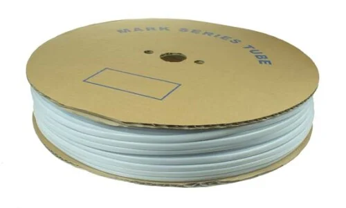 Popisovací bužírka PVC kruhová, vnitřní průměr 3,0mm / průřez 1,0-1,5mm2, bílá Dokud Zásoby Vydrží