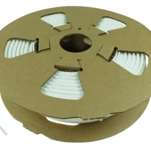 Akce Označovací oválný PVC profil na vodiče o průměru 6,8-7,0mm (10mm2) oválná bužírka bílá