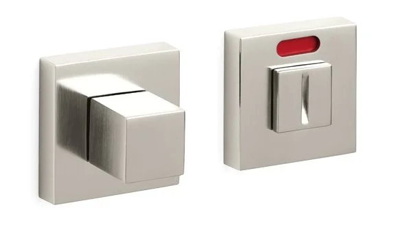 Horká Nabídka Olivari CUBO WC uzamykání s ukazatelem Superfinish nikl satin