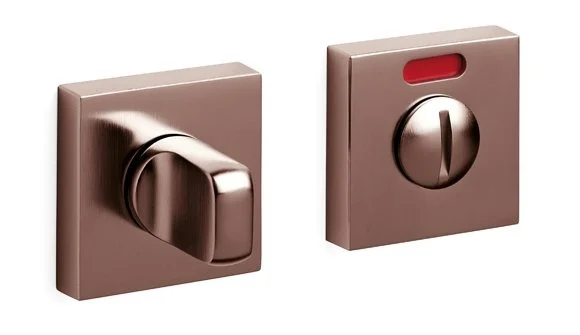 Olivari VERONA Q WC uzamykání s ukazatelem Superfinish bronz satin Výprodej