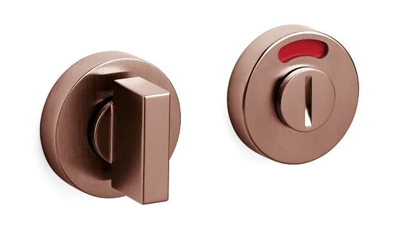 Olivari SPACE WC uzamykání s ukazatelem Superfinish měď satin Cenově Výhodný