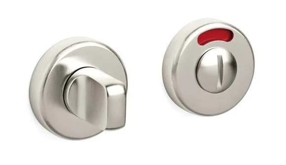 Novinka Olivari VERONA R WC uzamykání s ukazatelem Superfinish nikl satin
