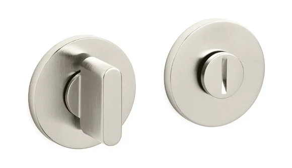 Olivari LINK WC uzamykání nízká rozeta Superfinish nikl satin Nejprodávanější