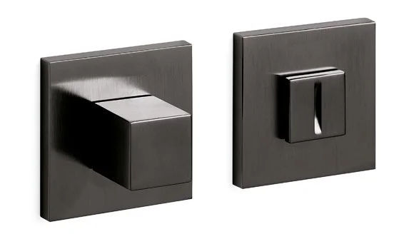 Koupit Online Olivari CUBO WC uzamykání nízká rozeta Superfinish antracit satin