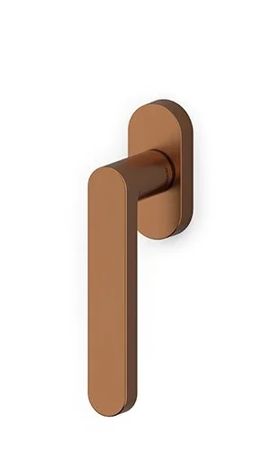 Okenní klika Olivari Link Superfinish měď satin Sleva