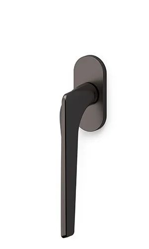 Okenní klika Olivari Twist nízká rozeta Superfinish antracit satin Rychlé Dodání