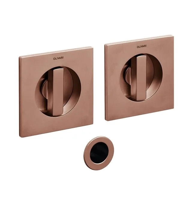 Mušle pro posuvné dveře Olivari Giotto Q Superfinish měď satin Omezená Nabídka