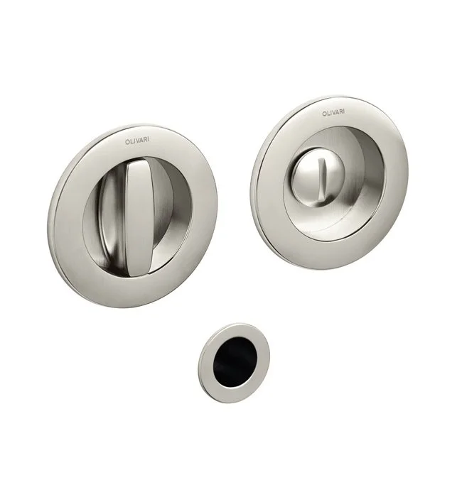 Koupit Online Mušle pro posuvné dveře Olivari Giotto Superfinish nikl satin