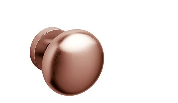 Dveřní koule Olivari Edison 70 Superfinish měď satin Výhodná Nabídka