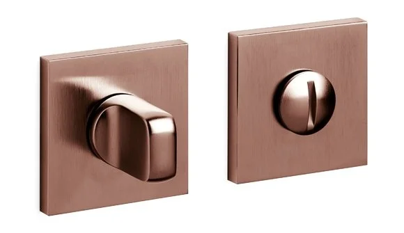 Olivari VERONA Q WC uzamykání nízká rozeta Superfinish měď satin Expresní Doručení