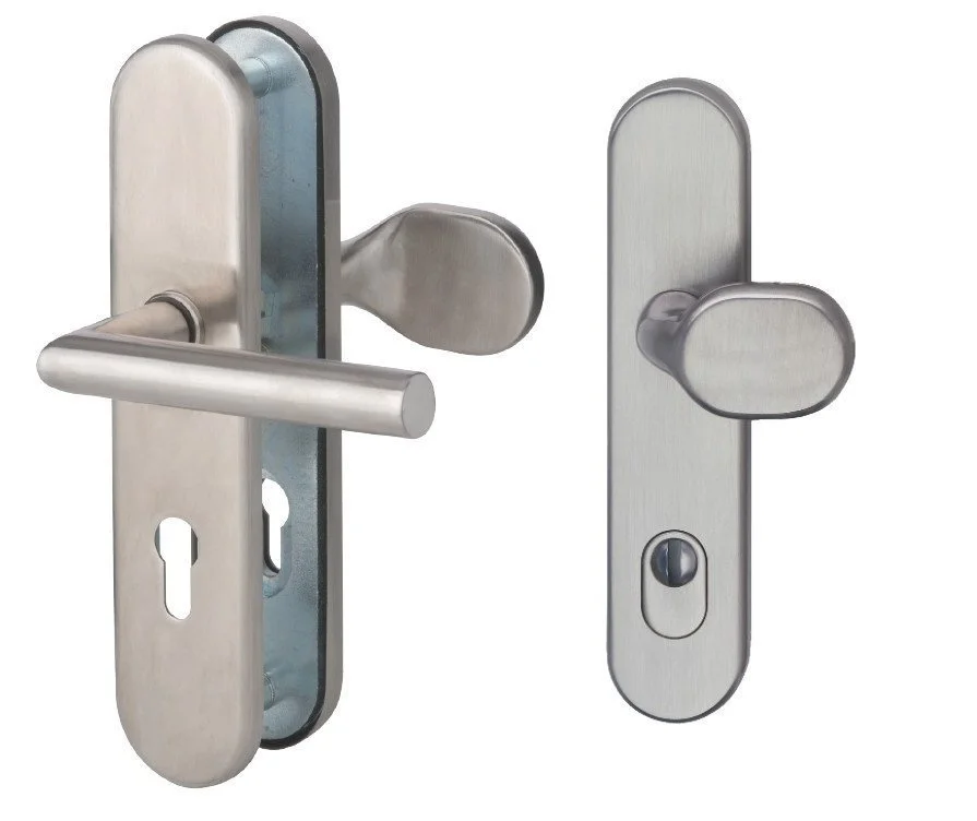 Südmetall Sicura Ronny-LS/LS, bezpečnostní kování klika / klika, 72 mm, 8 mm Speciální Cena