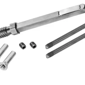 Zlevněný Spojovací materiál 05 0566 ASL pro krátké štítky, klika/koule 119-138 mm