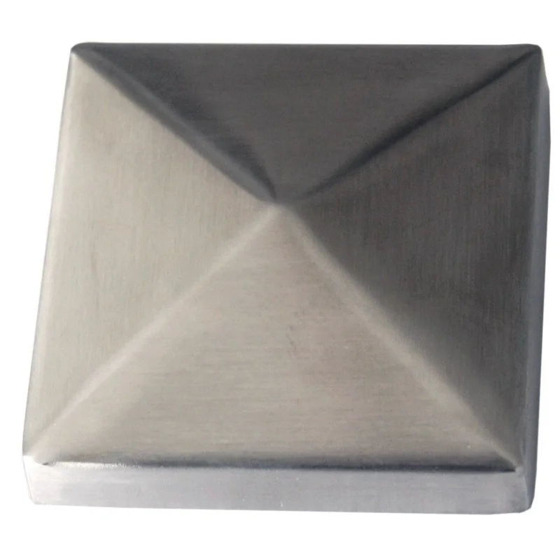 Poslední Šance Koncovka na trubku, nerez 40 x 40 mm