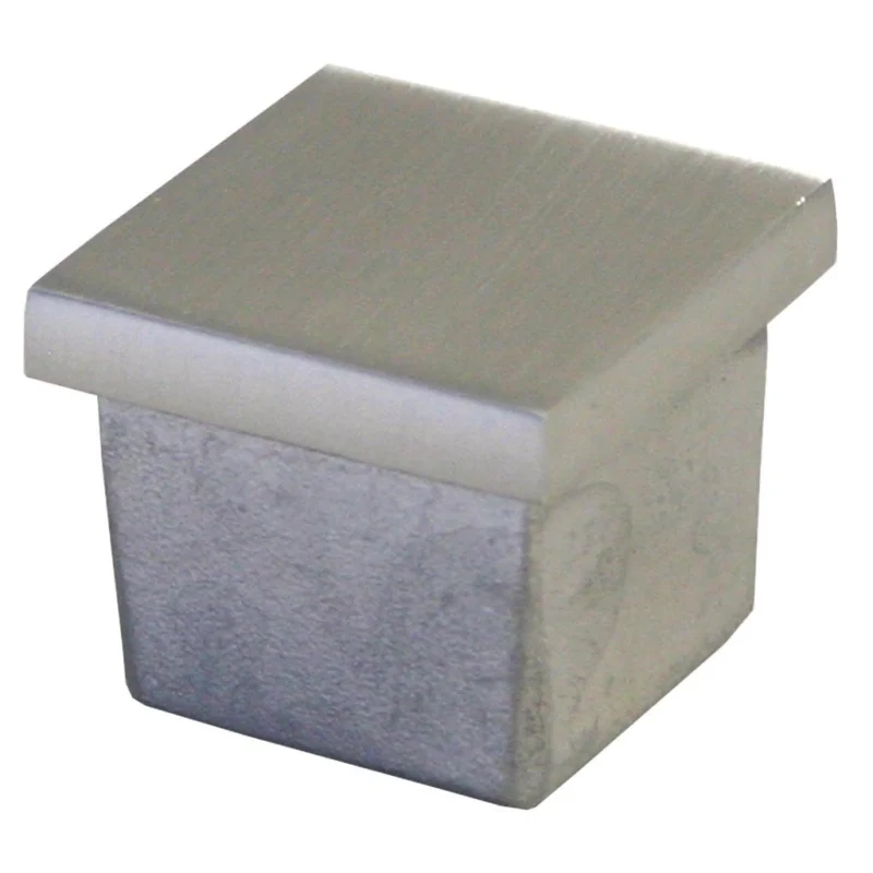 Vysoce Kvalitní Koncovka na trubku, nerez 30 x 30 x 2 mm