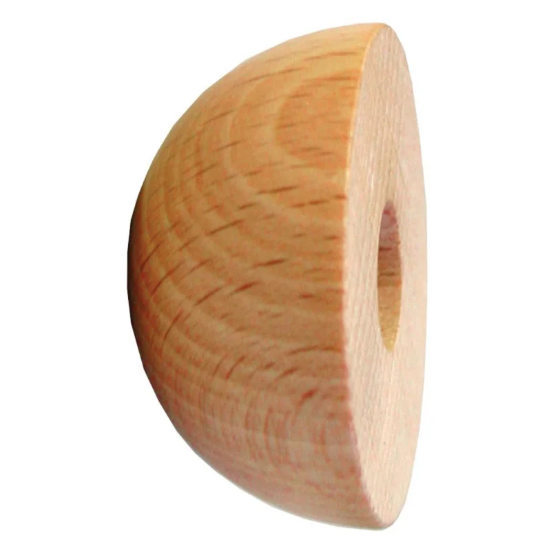 Nízká Cena Koncovka na tyč, dřevo buk 21 mm, 42,4 mm