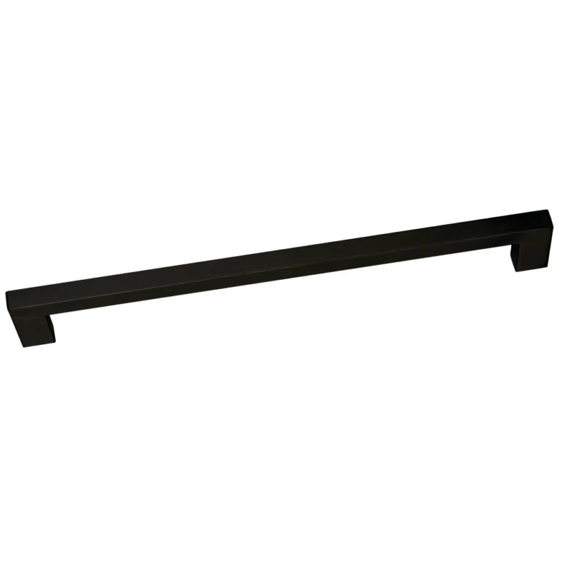 Nábytková úchytka černá hranatá A 108 mm / B 96 mm Akce