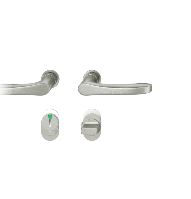 Značkový FSB 15 1106 Plug-in Aluminium Pure, WC uzamykání, čtyřhran 8 mm