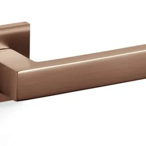 Zlevněný OLIVARI Planet Q B nízká rozeta Superfinish měď satin, Cylindrická vložka