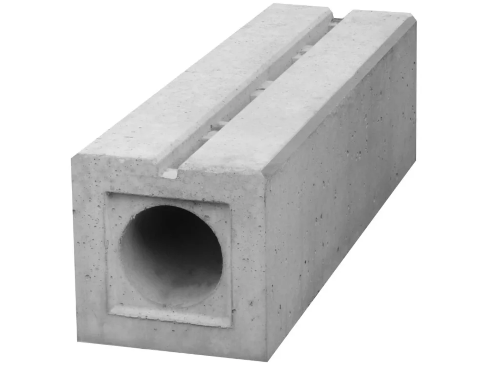 Zlevněný Odvodňovací betonový žlab BIELBET E600 štěrbinový 1000 x 300 x 300 mm