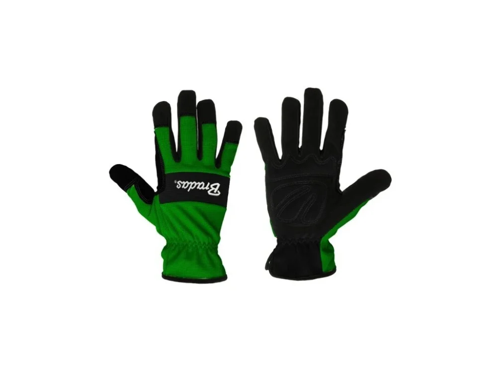 Akce Ochranné rukavice BRADAS TOOL VERDE zelenočerné 11"