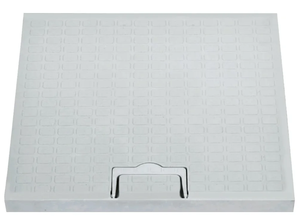 Akce Poklop pojezdový B125 pro revizní šachtu LIKOV plastový s madlem 550 x 550 mm šedý