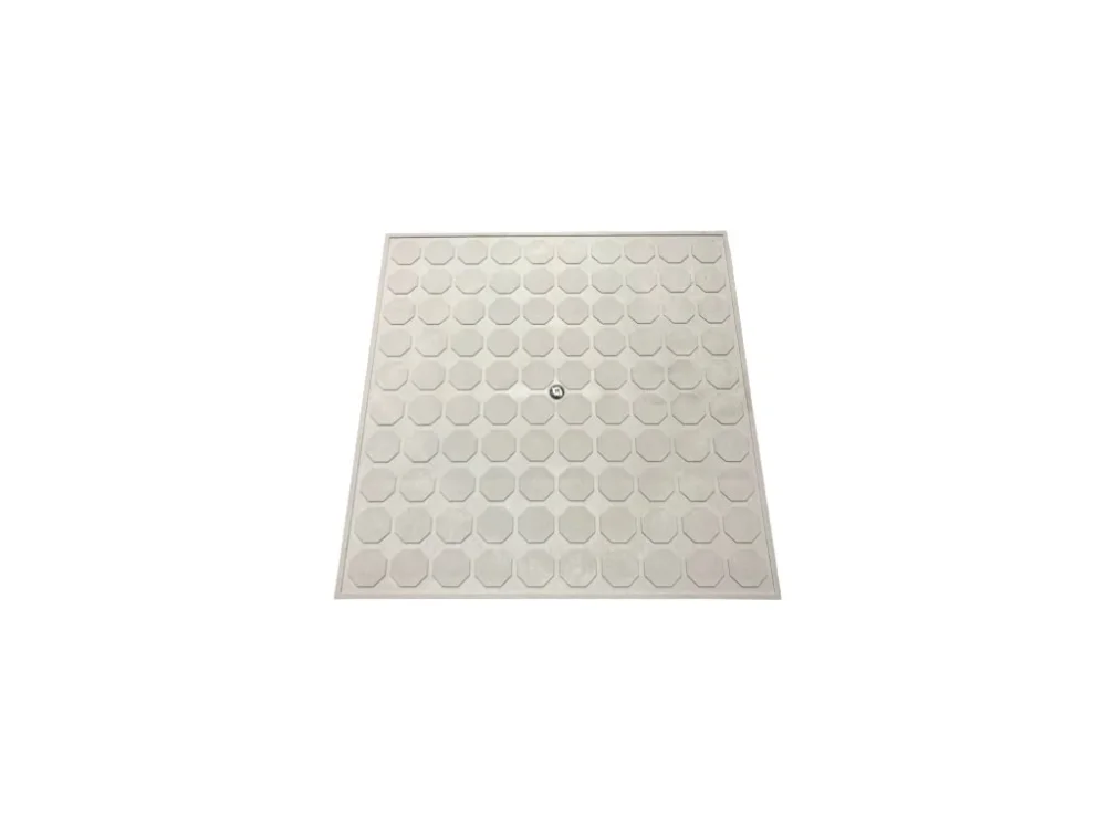 Poklop pojezdový B125 pro revizní šachtu WELLDRAIN plastový 400 x 400 mm šedý Expresní Doručení
