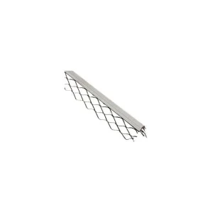Zlevněný Rohový omítkový profil 34 x 34 mm pozinkovaný 2,5 m s PVC hranou