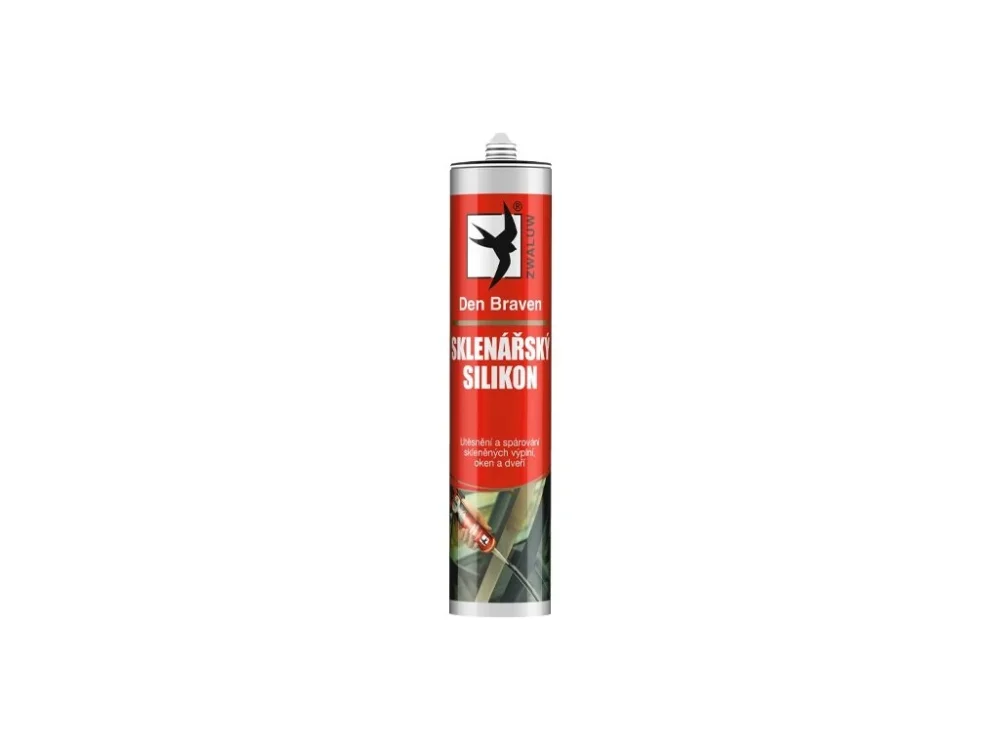 Akční Nabídka SKLENÁŘSKÝ SILIKON transparentní 280 ml Den Braven
