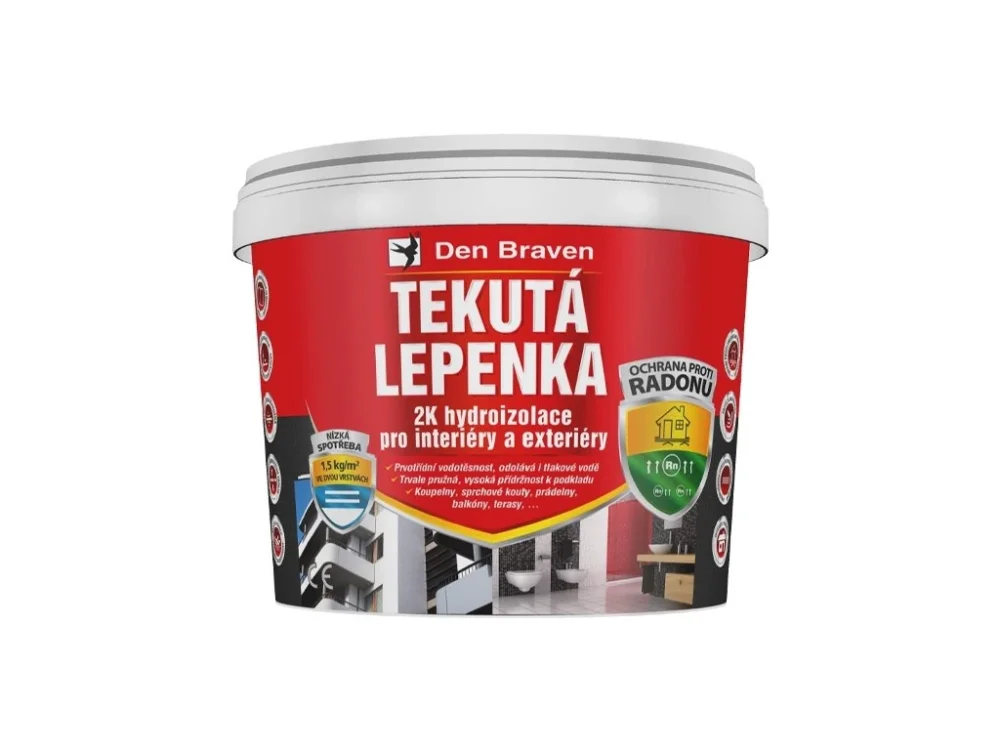 Tekutá lepenka 2K hydroizolace RL 7 kg Nová Kolekce