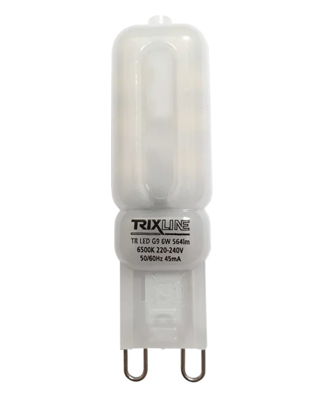 LED žárovka Trixline 6W 564lm G9 studená bílá Doprava Zdarma